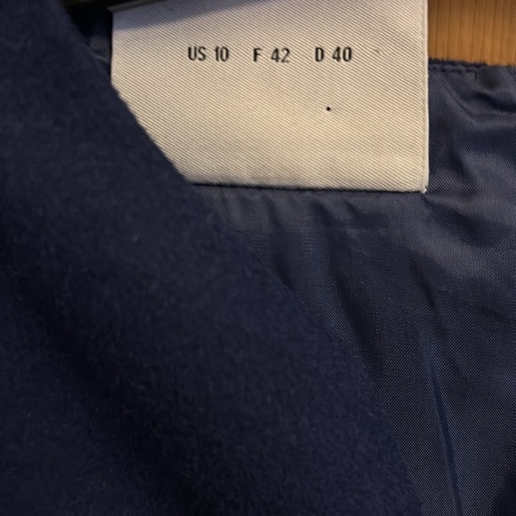 AKRIS PUNTO starburst angora/wool fully lined shift dress US 10 F 42 - Picture 3 of 8